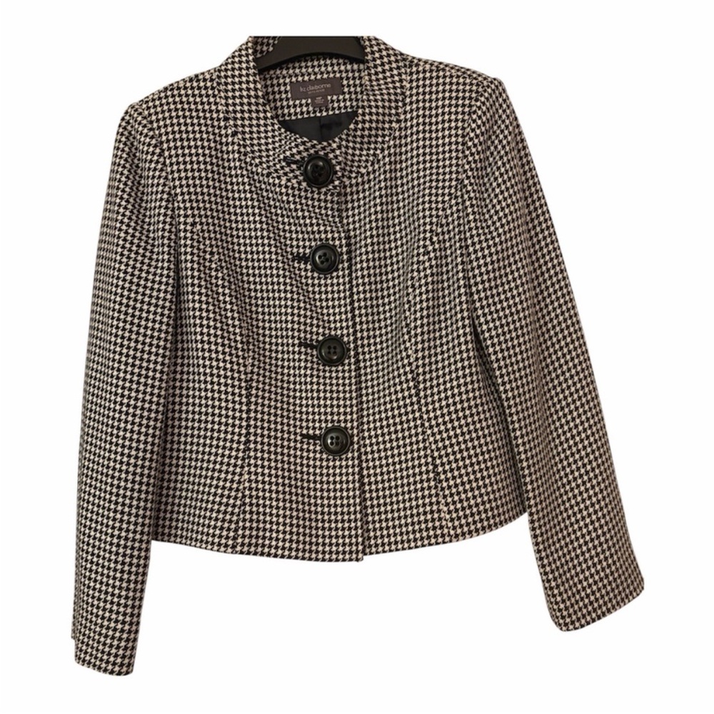 Blazers: Liz Claiborne 10 Petite; Talbots 10 Petite ; Nipon Boutique 12